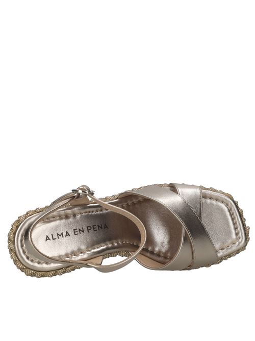 Sandali in pelle ALMA EN PENA | V251303 DIVABRONZO